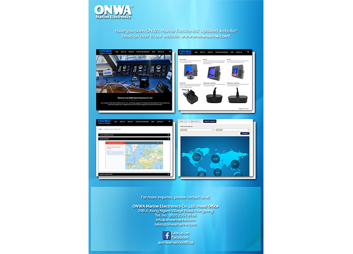 The ONWA Marine Website has a new look!