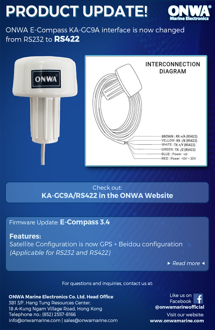 KA-GC9A is now RS422