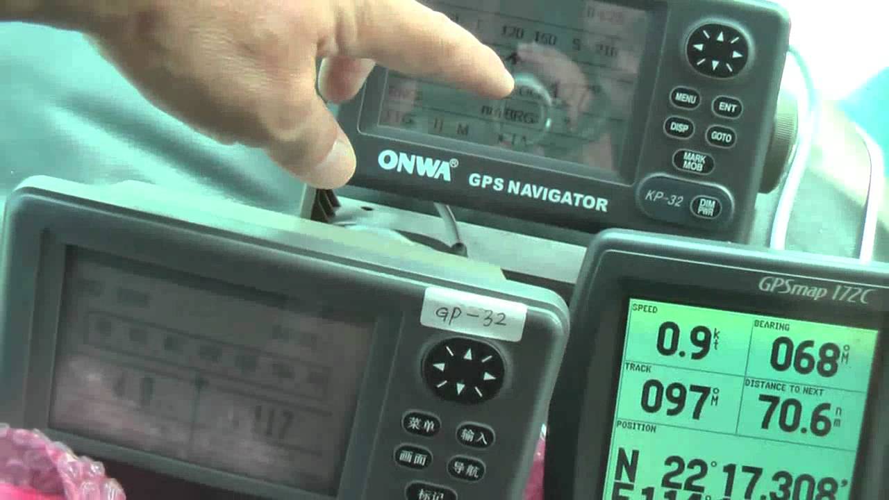 vejr patrulje vare Onwa KP32 (checking SOG and COG) - ONWA Marine Electronics Co. Ltd.