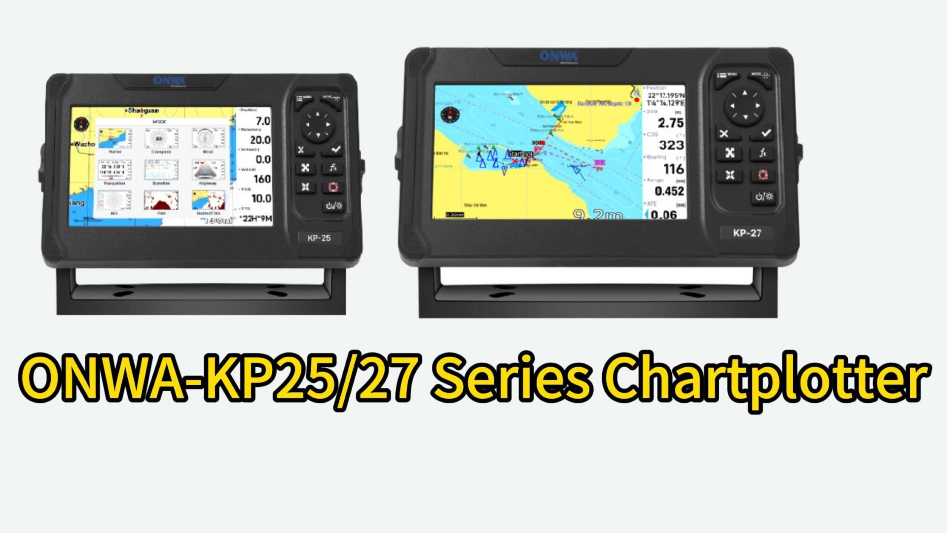Unboxing of the ONWA KP-25/27 by 4-In-1 Chart Plotters