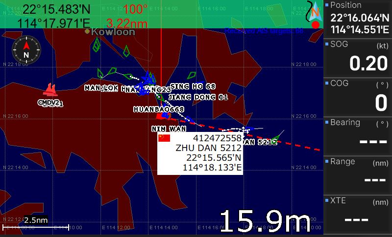 AIS Target Overlay 1